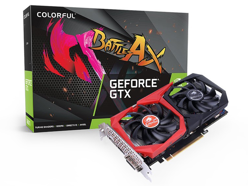 фото Видеокарта colorful geforce gtx 1660 ti nb