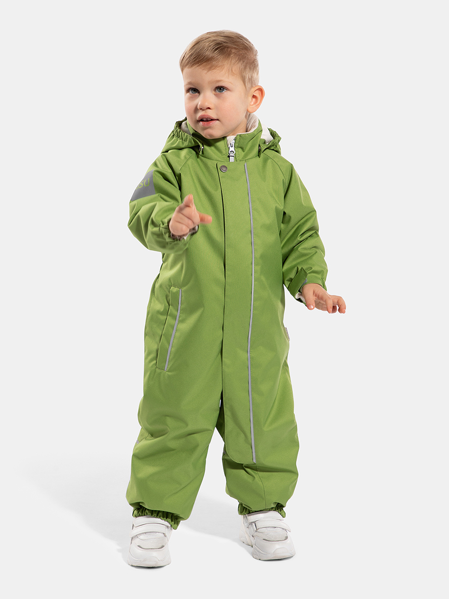 

Комбинезон детский KISU S24-30601 M, 1013, 92, Зеленый, S24-30601 M