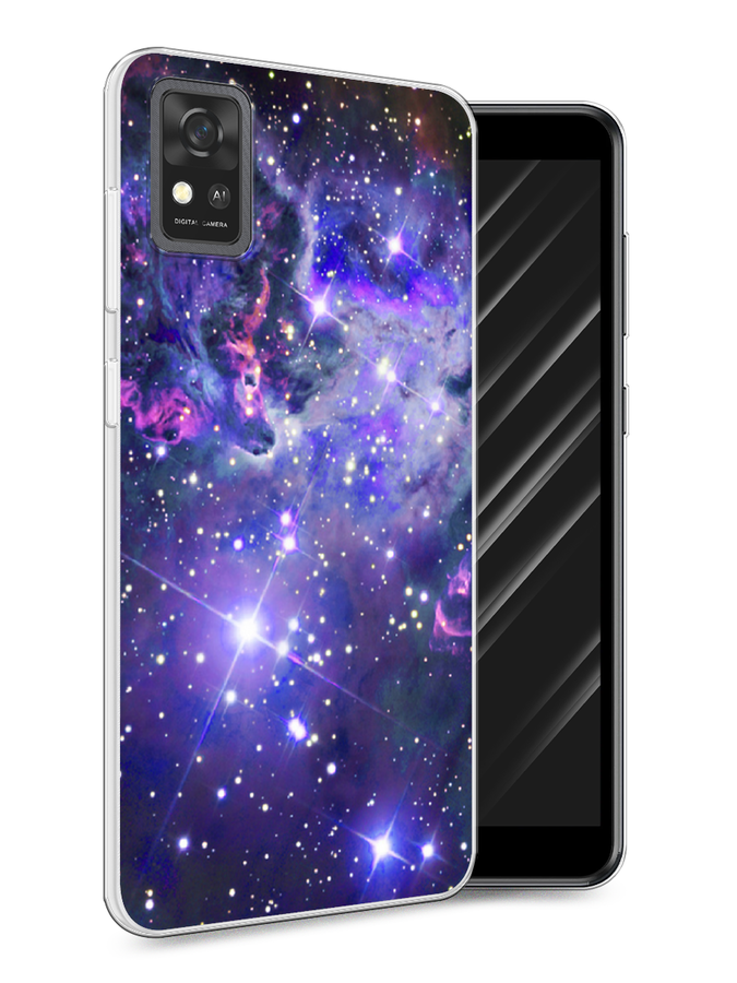 

Чехол Awog на ZTE Blade A31 / ЗТЕ Блэйд A31 "Яркая галактика", Разноцветный, 134650-4