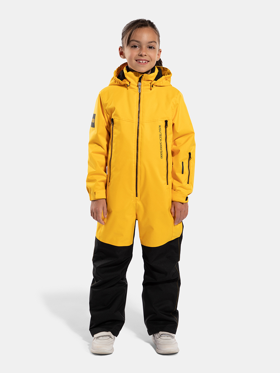 

Комбинезон детский KISU S24-30608 M, 207, 110, Желтый, S24-30608 M