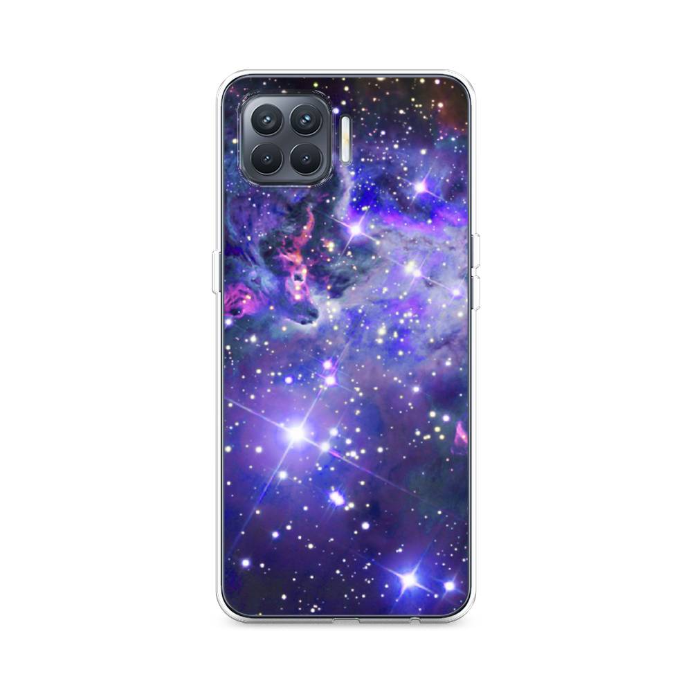 

Чехол Awog на Oppo Reno 4 lite "Яркая галактика", Разноцветный, 254550-4
