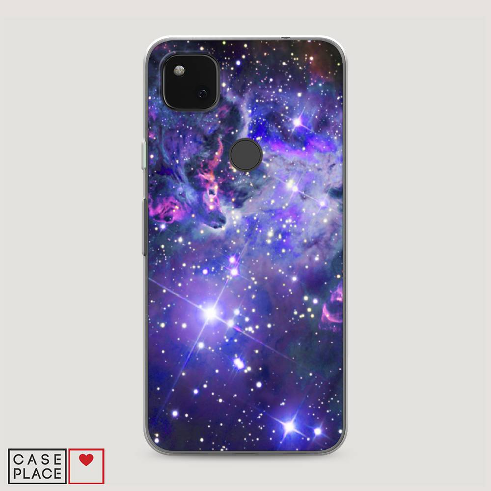 фото Чехол awog "яркая галактика" для google pixel 4a