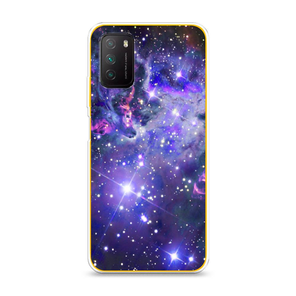 

Чехол Awog на Poco M3 "Яркая галактика", Разноцветный, 39550-4