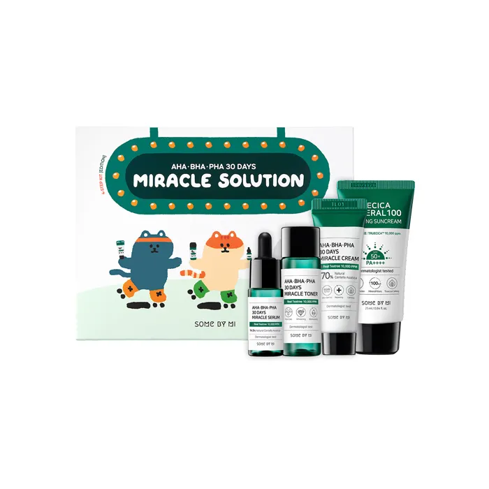 фото Набор для проблемной кожи some by mi aha-bha-pha 30 days miracle solution