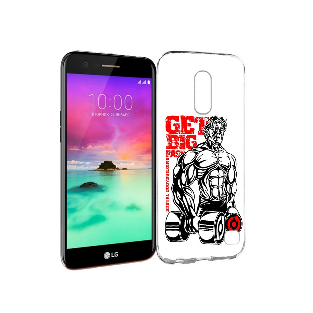 

Чехол MyPads Tocco для LG K10 (2017) накаченное тело (PT53386.73.495), Прозрачный, Tocco