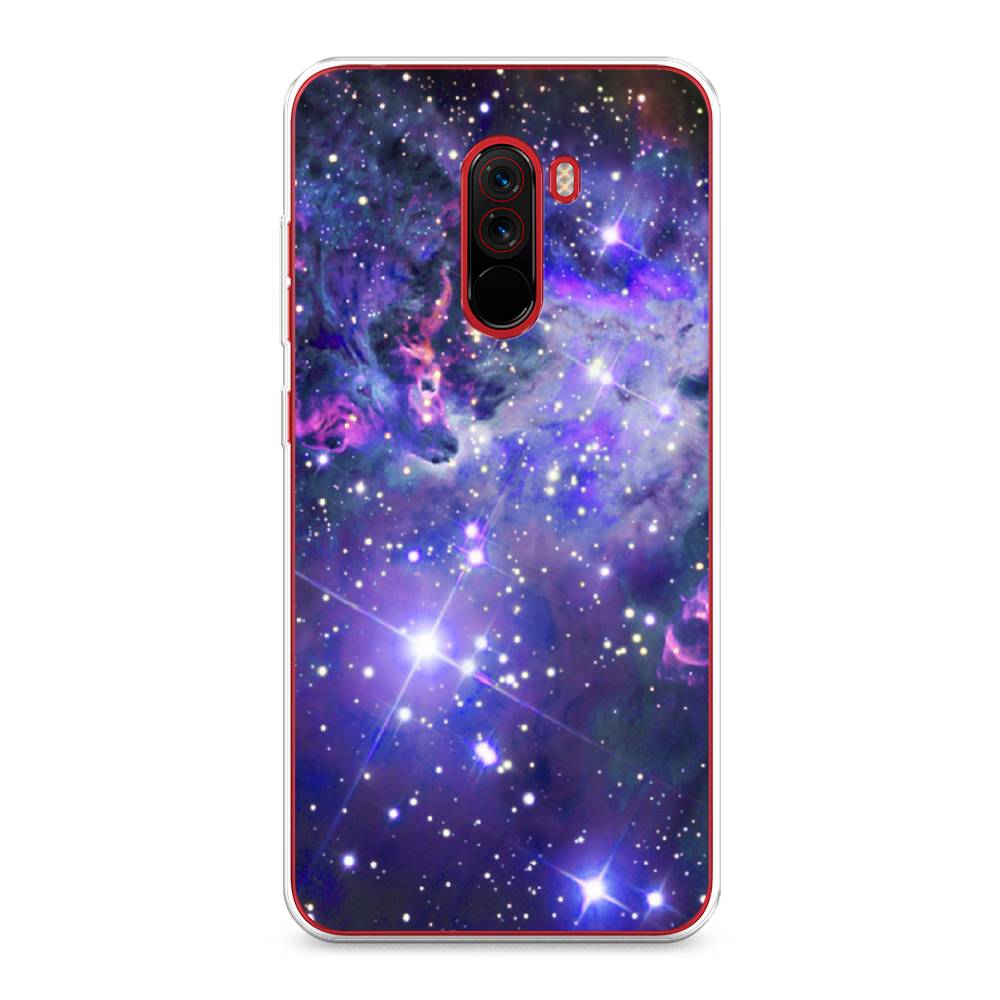 

Чехол Awog на Xiaomi Pocophone F1 "Яркая галактика", Разноцветный, 34450-4