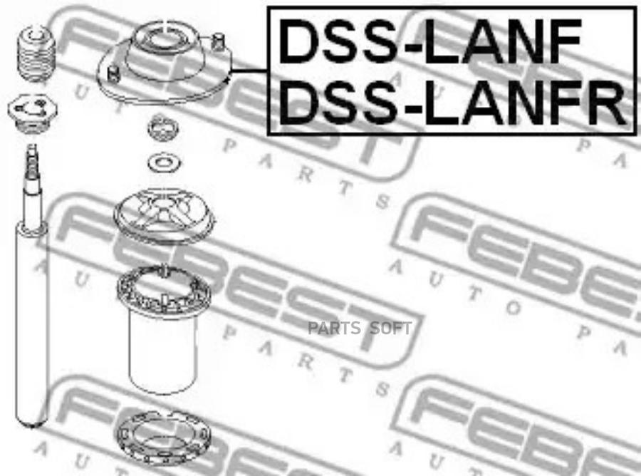 

Опора амортизатора FEBEST DSS-LANFR