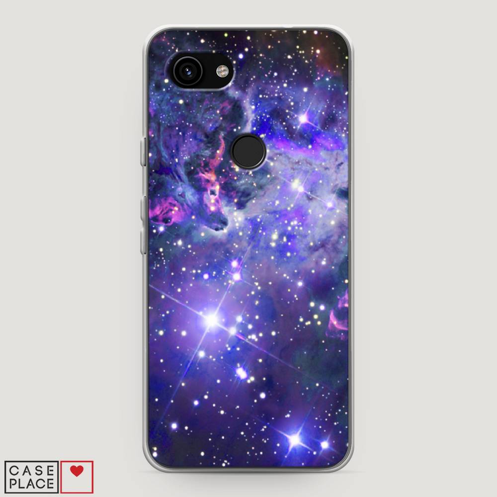 

Чехол Awog на Google Pixel 3a "Яркая галактика", Разноцветный, 270150-4