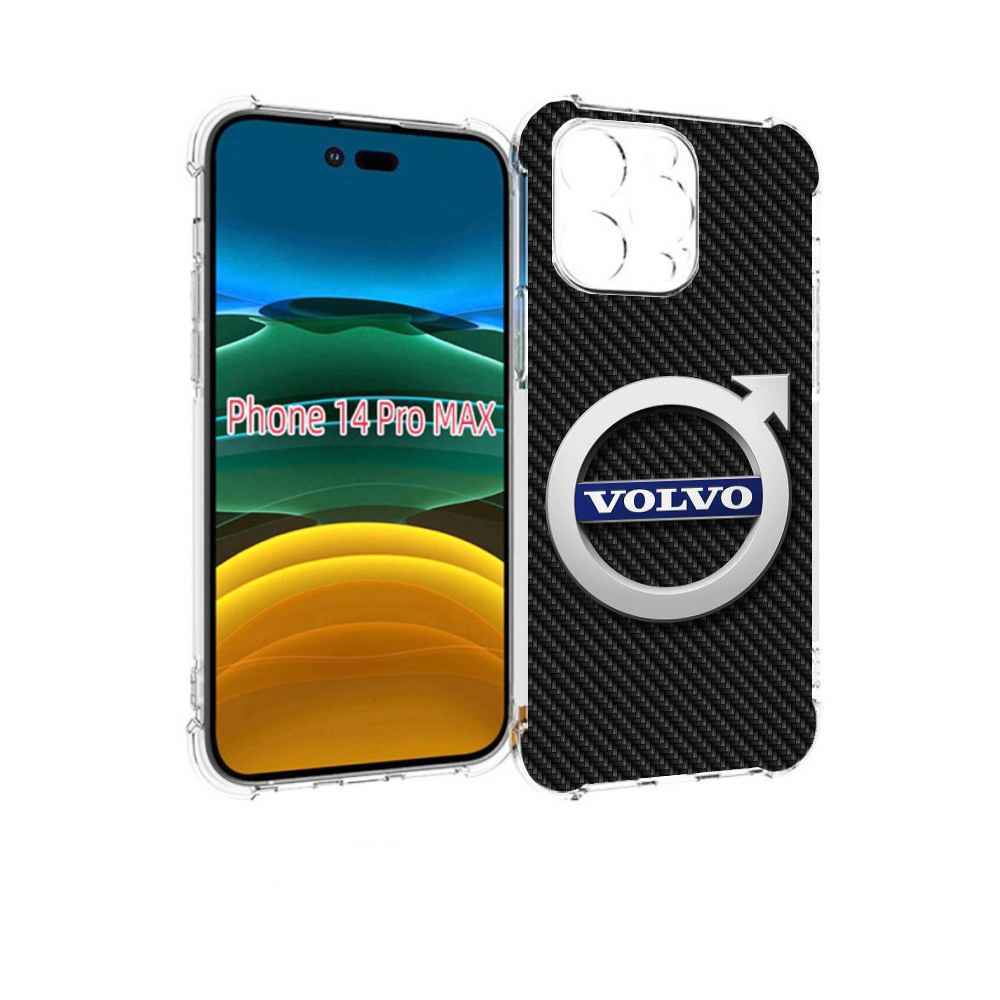 

Чехол MyPads volvo 3 для iPhone 14 Pro Max, Прозрачный, Tocco