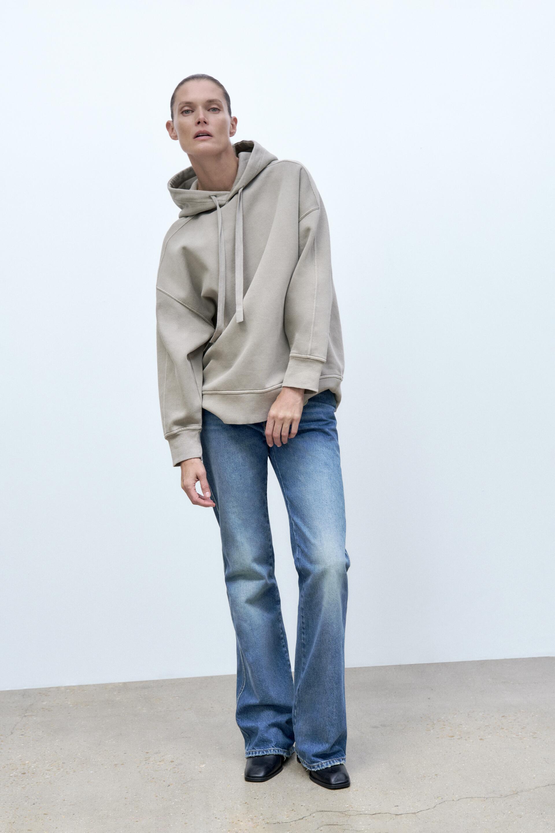 

Толстовка женская ZARA 08417452 коричневая XS (доставка из-за рубежа), 08417452