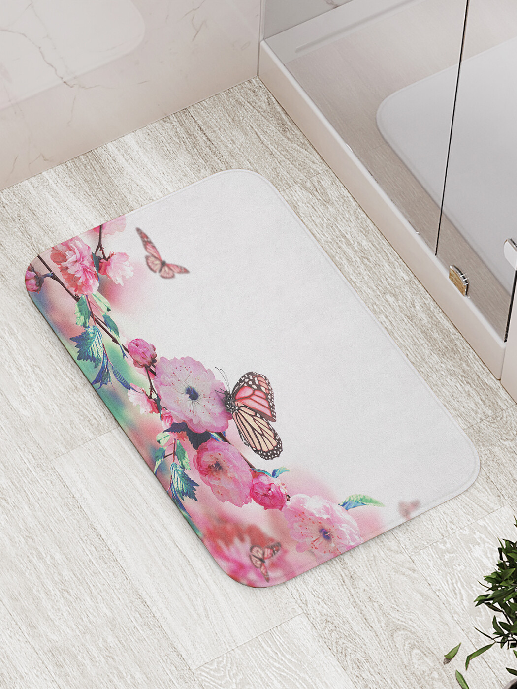 

bath_2637 Коврик противоскользящий для ванной, сауны, бассейна, 77х52 см