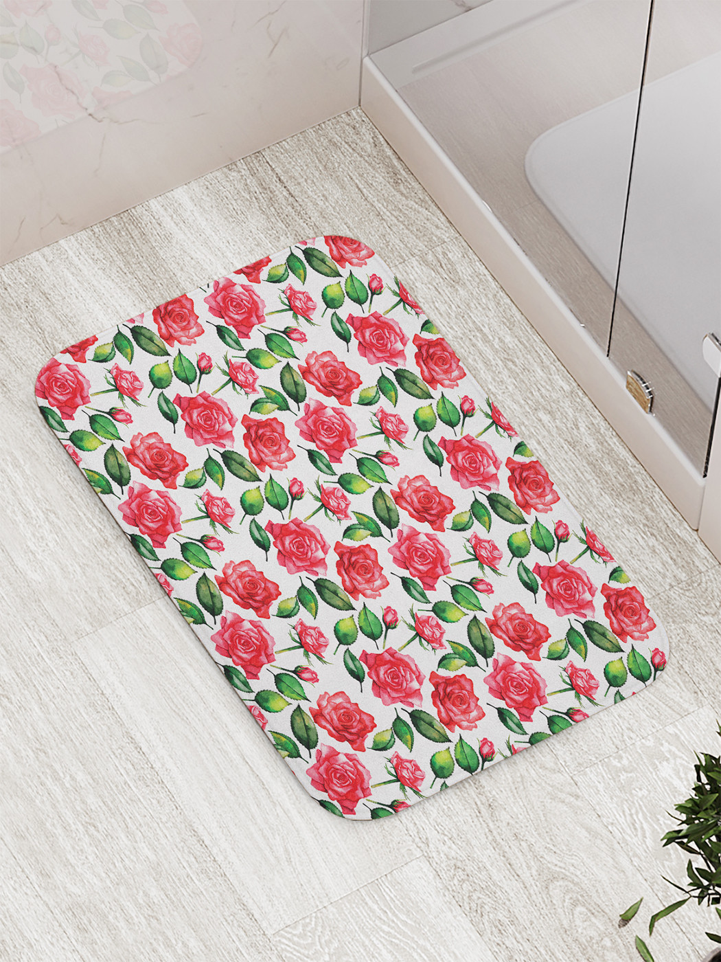 

bath_14782 Коврик противоскользящий для ванной, сауны, бассейна, 77х52 см