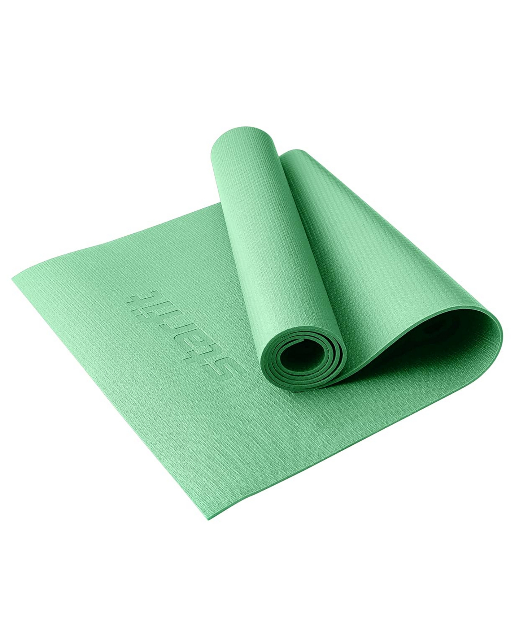 

Коврик для йоги и фитнеса Starfit FM-103 PVC HD 0,4 см 183x61 см зеленый чай, FM-103