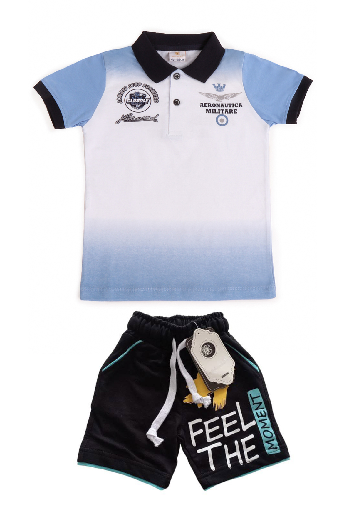 

Костюм детский Bobonchik КБЦ, голубой, 98, Белый;голубой, КБЦ