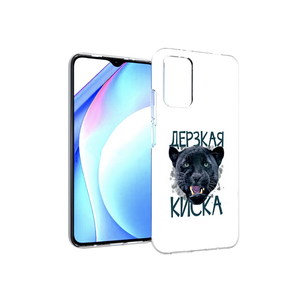 

Чехол MyPads Tocco для Xiaomi Redmi 9T дерзкая киска (PT226951.281.319), Прозрачный, Tocco