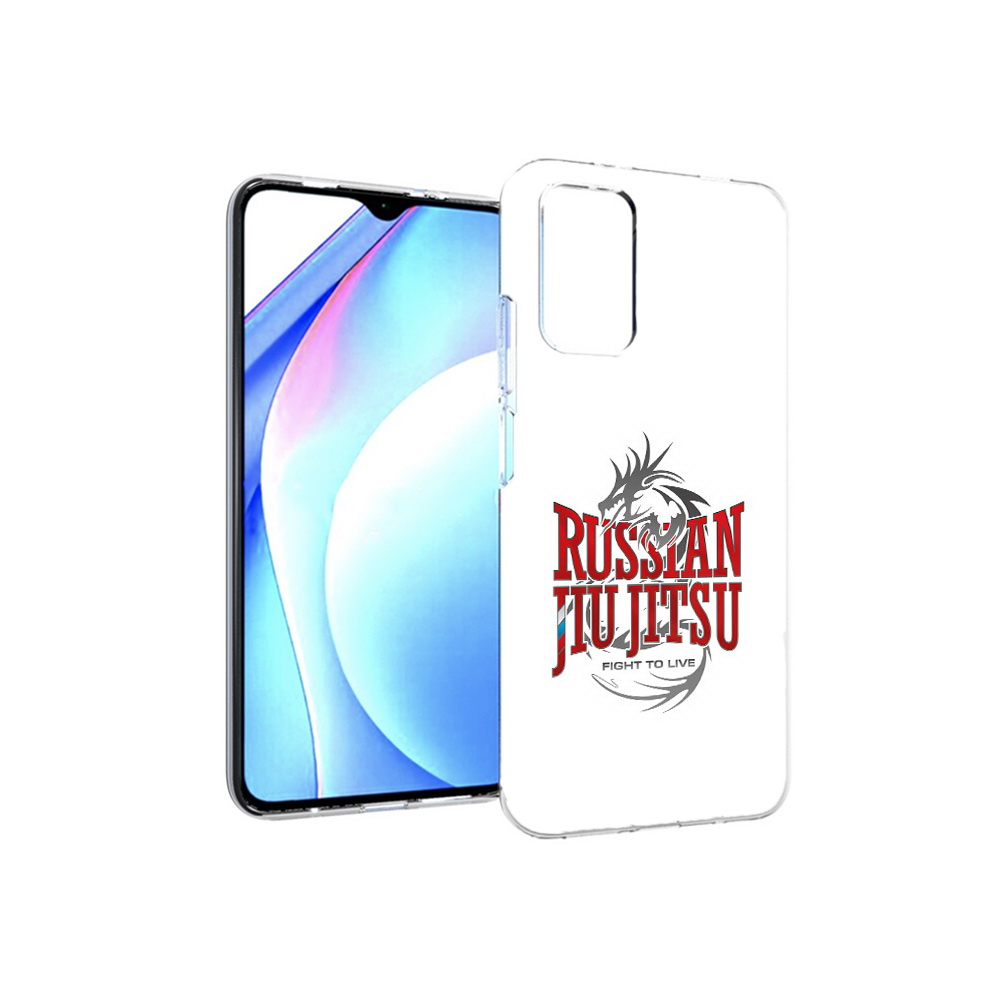 

Чехол MyPads Tocco для Xiaomi Redmi 9T джиу джитсу (PT226951.281.321), Прозрачный, Tocco
