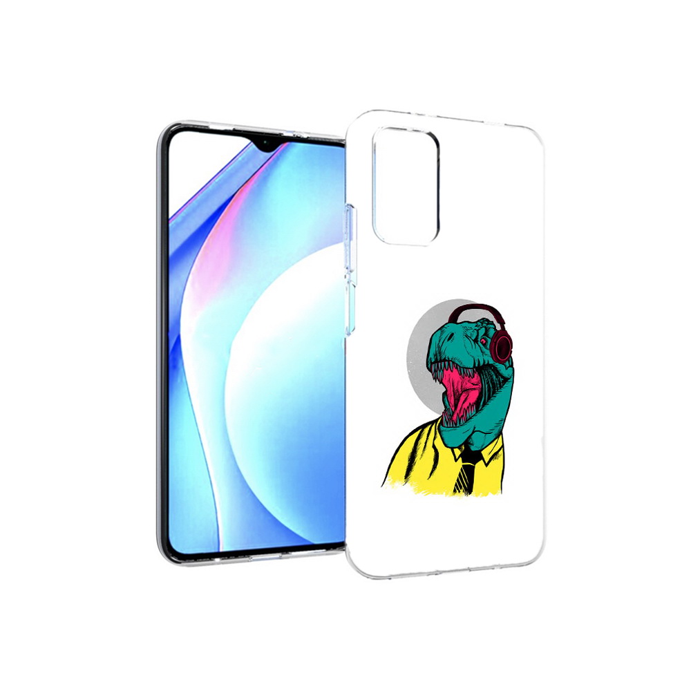 

Чехол MyPads Tocco для Xiaomi Redmi 9T дино (PT226951.281.326), Прозрачный, Tocco