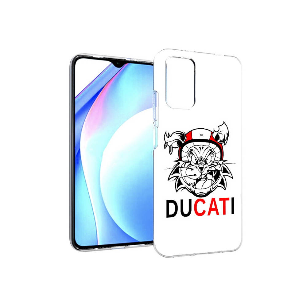 

Чехол MyPads Tocco для Xiaomi Redmi 9T дукати (PT226951.281.339), Прозрачный, Tocco