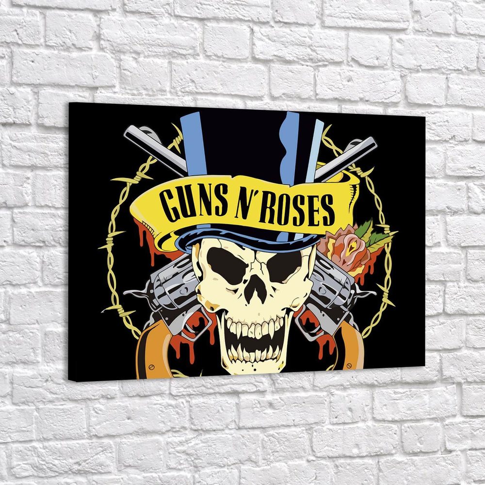 

Картина Red Panda Guns n roses - p5366340х60