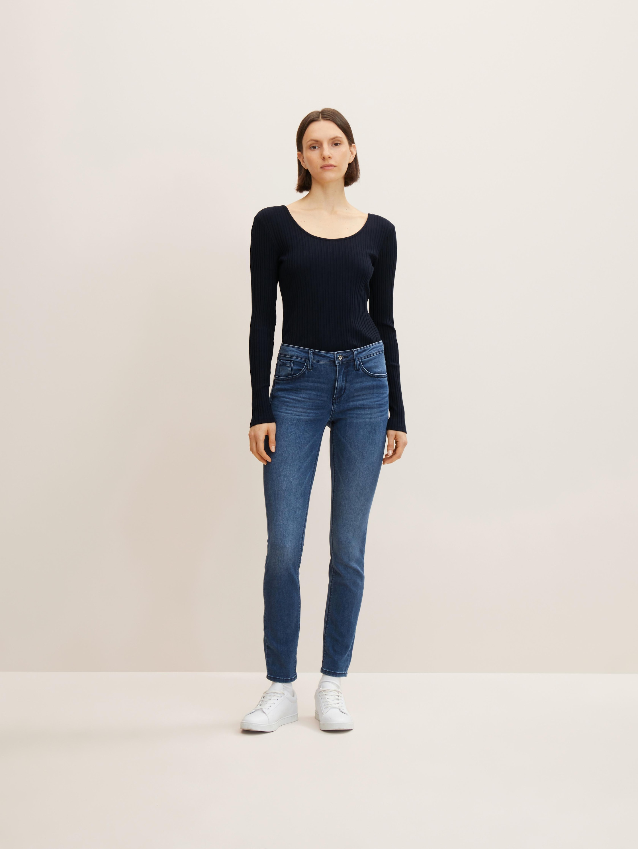 

Джинсы женские TOM TAILOR 1034335 синие 29/32, Синий, 1034335