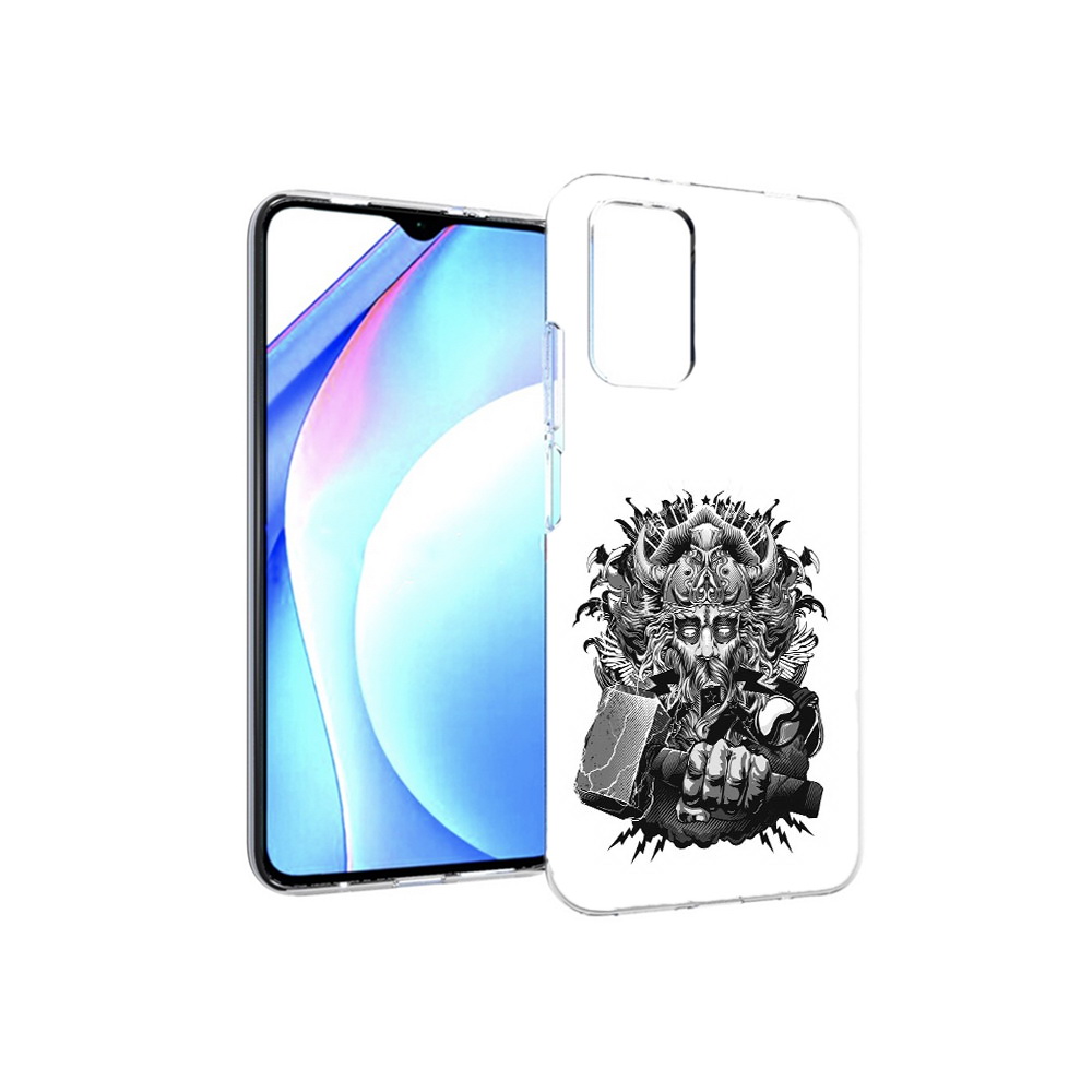 

Чехол MyPads Tocco для Xiaomi Redmi 9T злой тор (PT226951.281.363), Прозрачный, Tocco