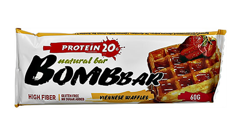 

BOMBBAR Bombbar 60 г, 1 шт, вкус: венские вафли