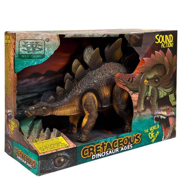 

JUNFA TOYS Динозавр - Стегозавр, звуковые и световые эффекты