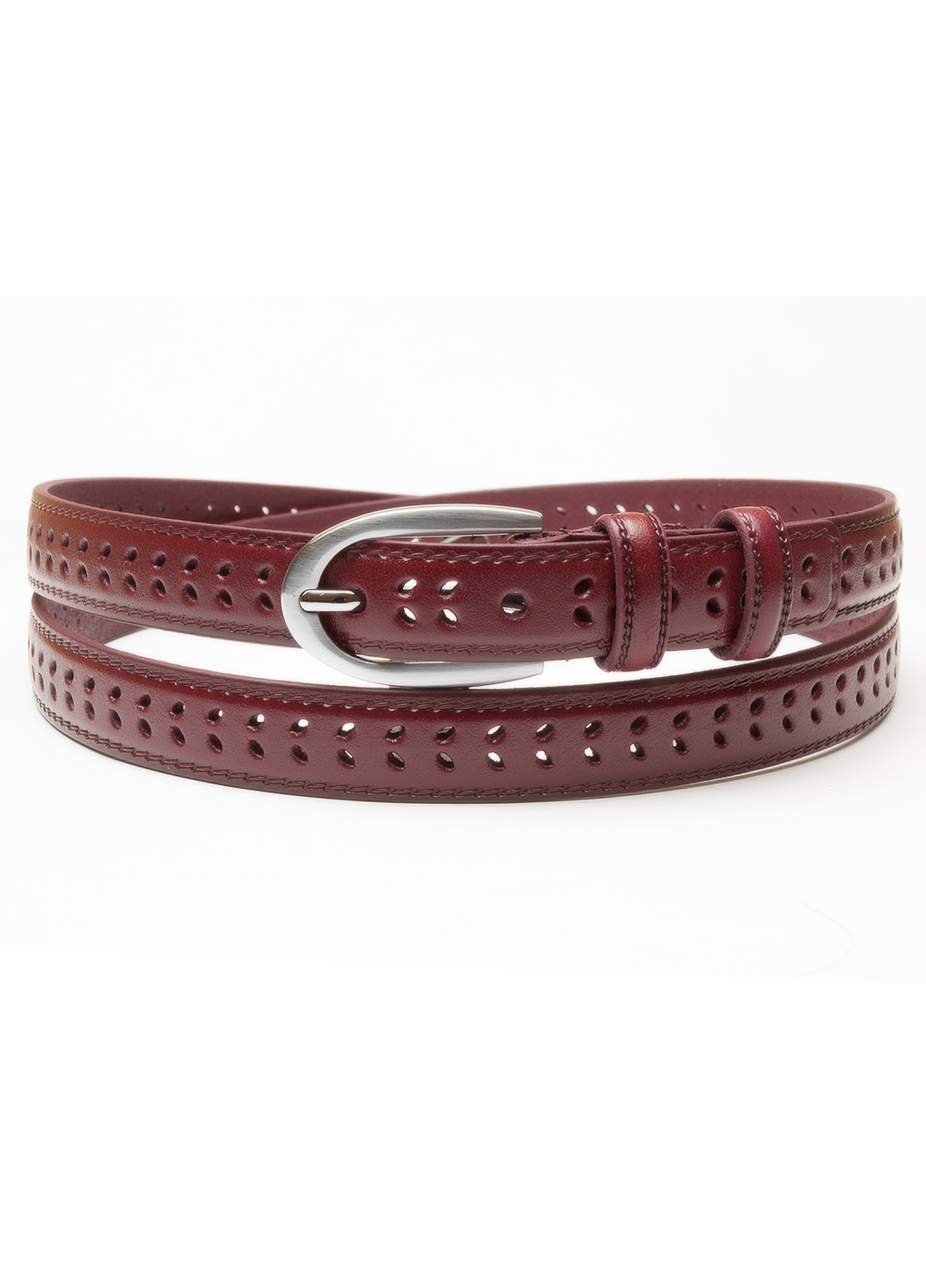 

Ремень женский Каляев 44765 бордовый, р. One Size, 44765
