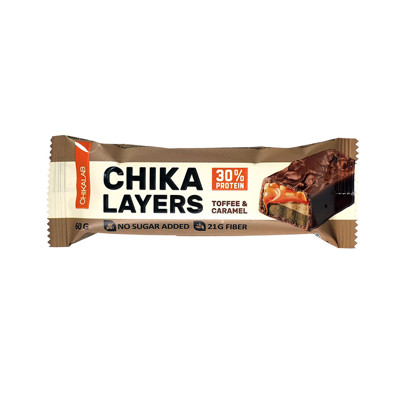

BOMBBAR Chika Layers, 1 шт, вкус: соленая карамель-арахис