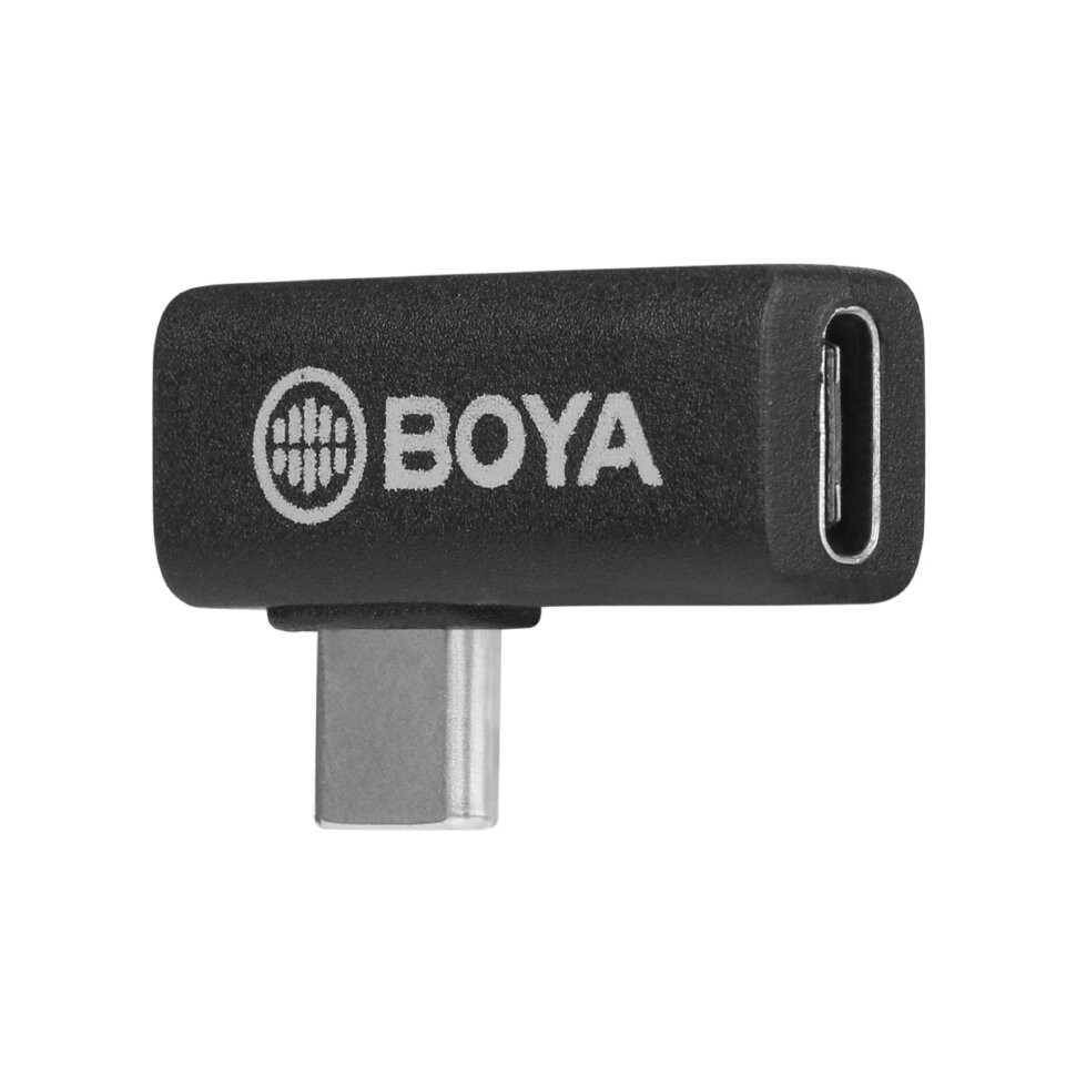 фото Boya by-k5 г-образный переходник с usb type-c на usb-type-c