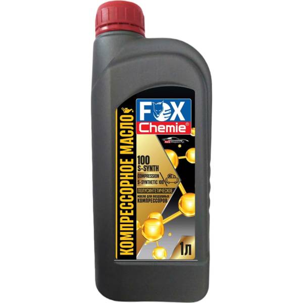 Масло компрессорное полусинтетическое 1 л Fox Chemie LMF70