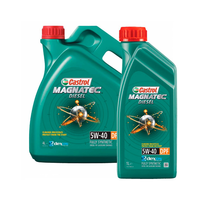 фото Моторное масло castrol magnatec diesel dpf 5w40 5 л