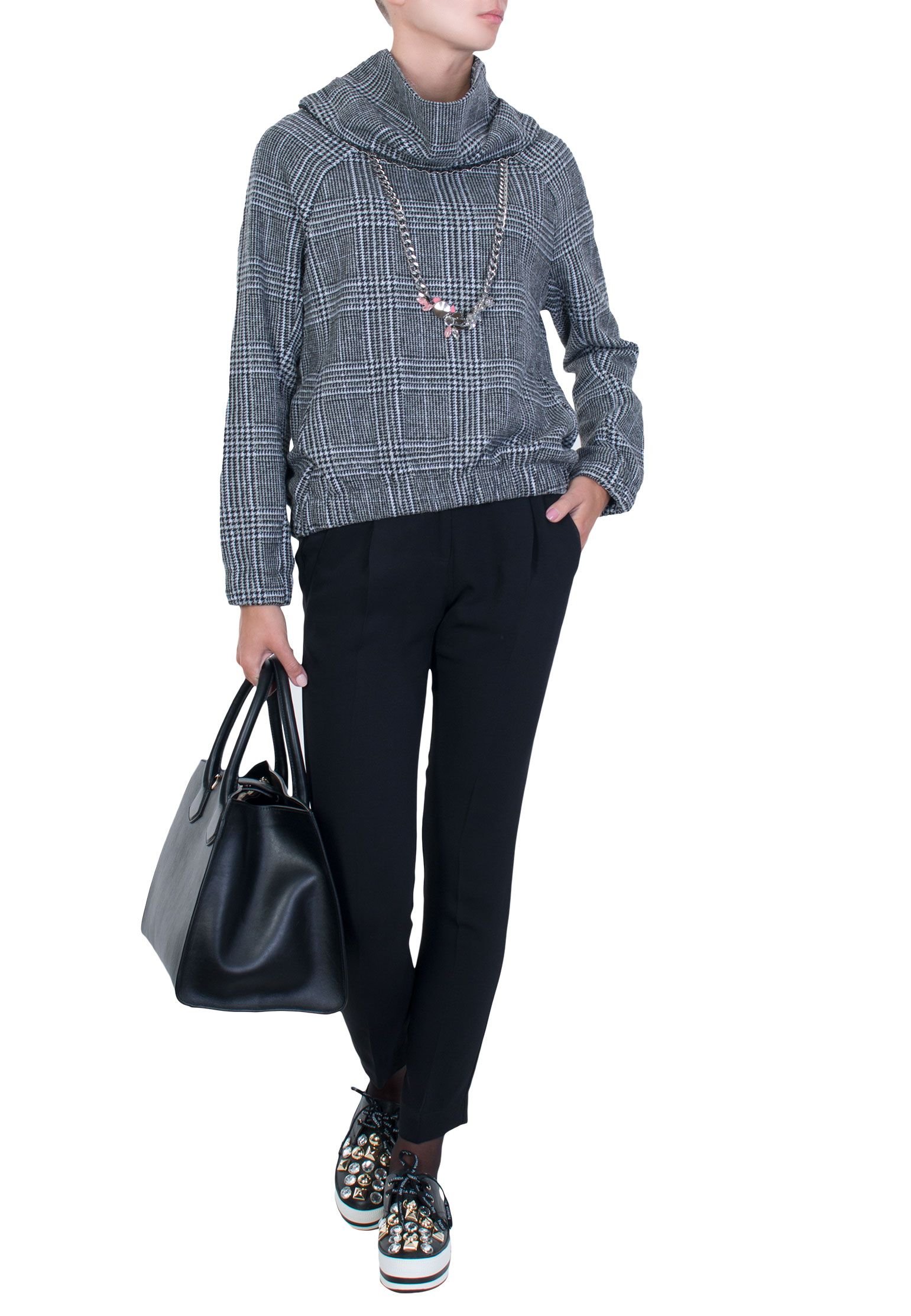 

Брюки женские Patrizia Pepe 77876 черные 38 IT, 77876