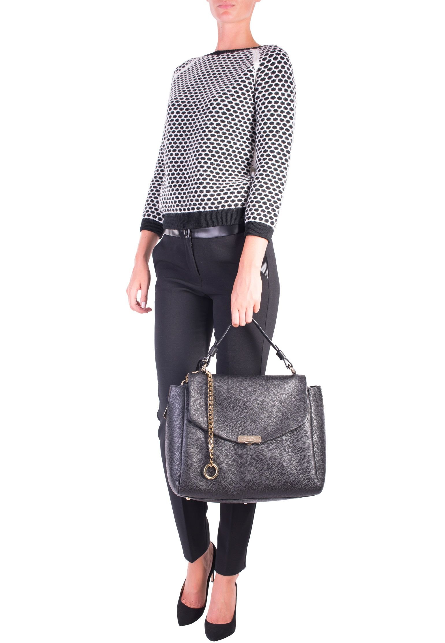 

Джемпер женский Emporio Armani 67087 черный 40, 67087