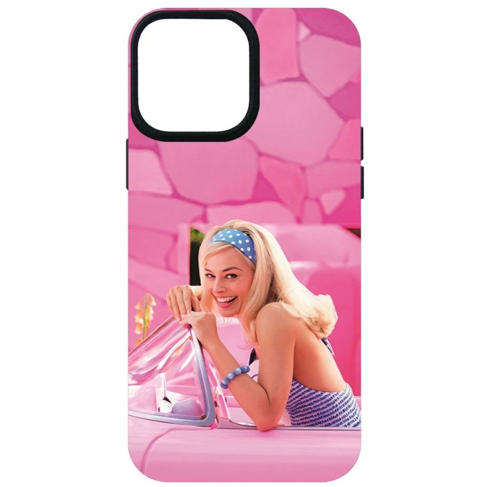 

Чехол-накладка Krutoff Soft Case Барби в розовом для iPhone 13 Pro Max черный