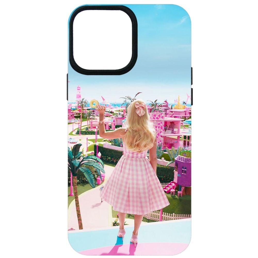

Чехол-накладка Krutoff Soft Case Барбиленд для iPhone 13 Pro Max черный