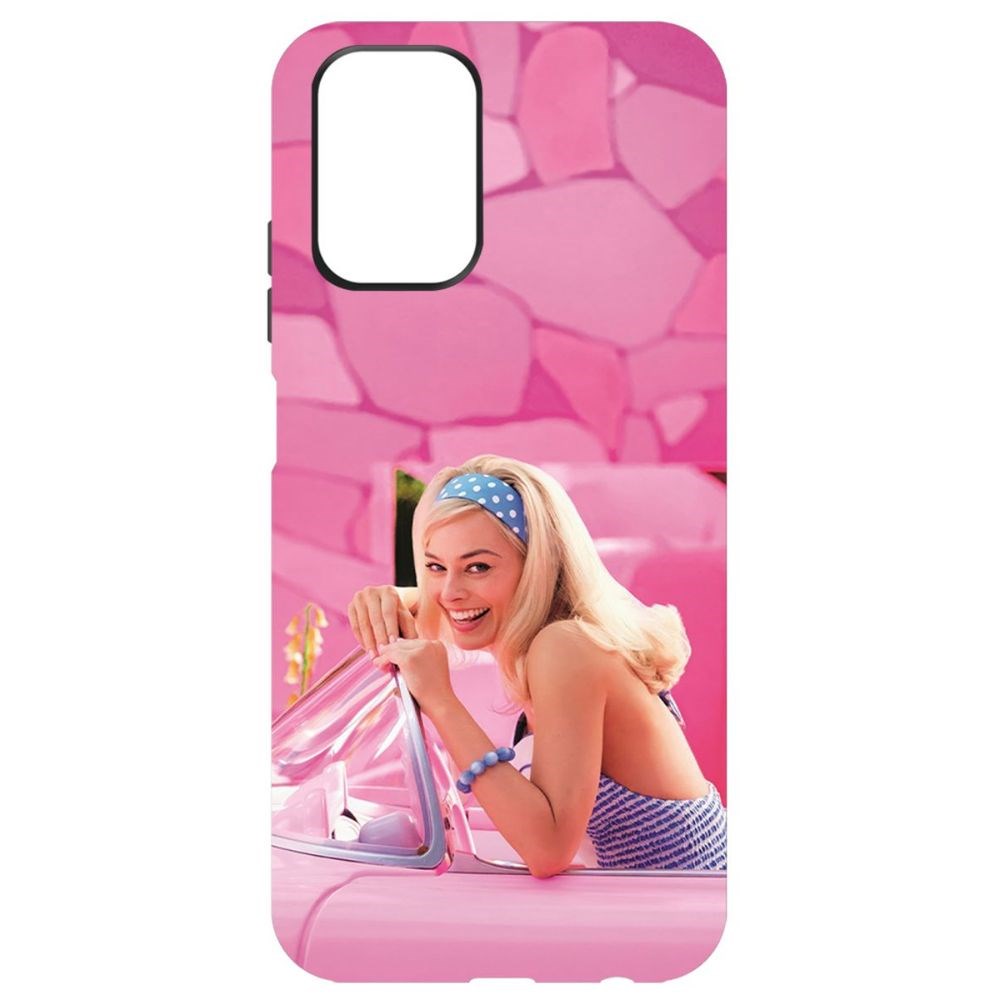 

Чехол-накладка Krutoff Soft Case Барби в розовом для Xiaomi Redmi 10 черный