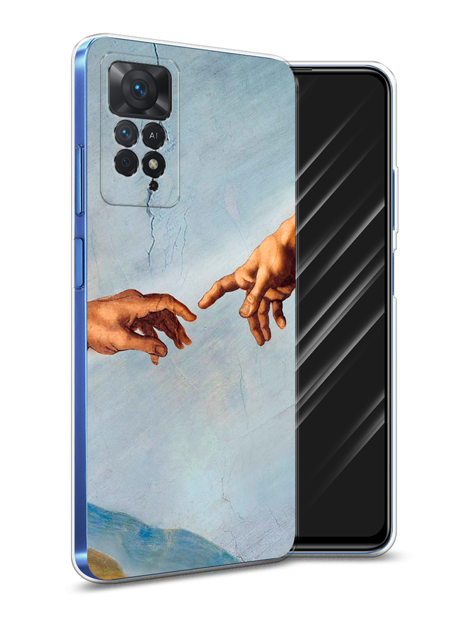 

Чехол Awog на Xiaomi Redmi Note 11 Pro "Сотворение Адама", Разноцветный, 315650-9