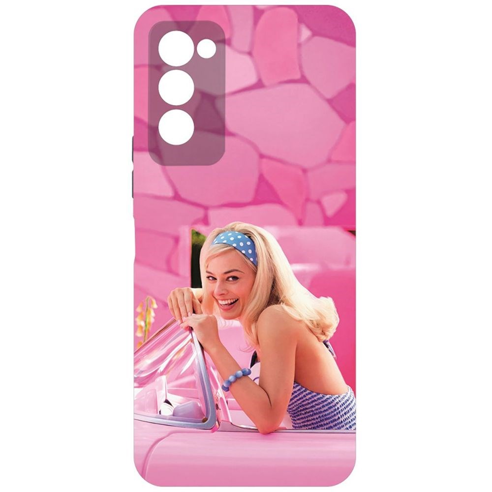 

Чехол-накладка Krutoff Soft Case Барби в розовом для Tecno Camon 18 черный