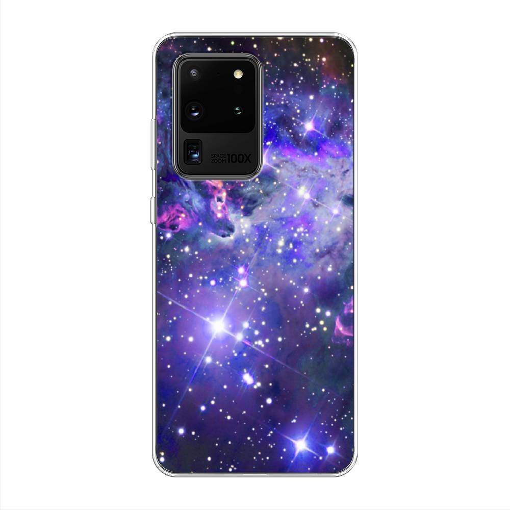 

Чехол Awog на Samsung Galaxy S20 Ultra "Яркая галактика", Разноцветный, 29450-4