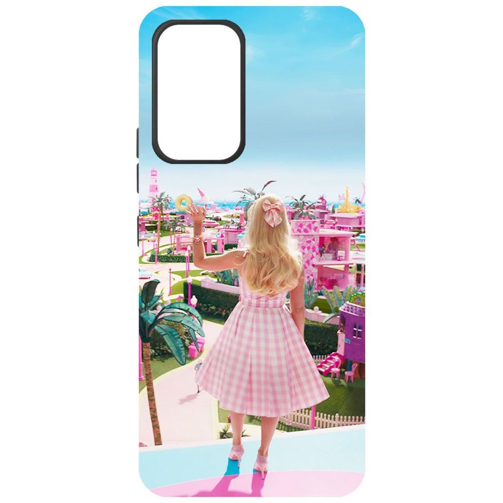 

Чехол-накладка Krutoff Soft Case Барбиленд для Samsung Galaxy A53 5G (A536) черный