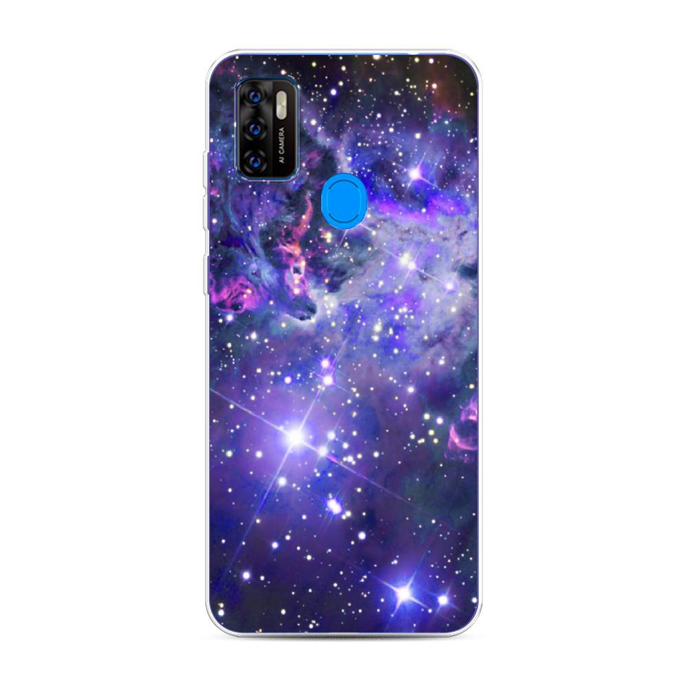 

Чехол Awog на ZTE Blade A7s 2020 / ЗТЕ Блэйд A7s 2020 "Яркая галактика", Разноцветный, 133950-4