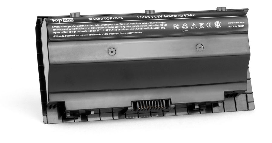 

Батарея для ноутбуков TOPON TOP-G75, 4400мAч, 14.8В