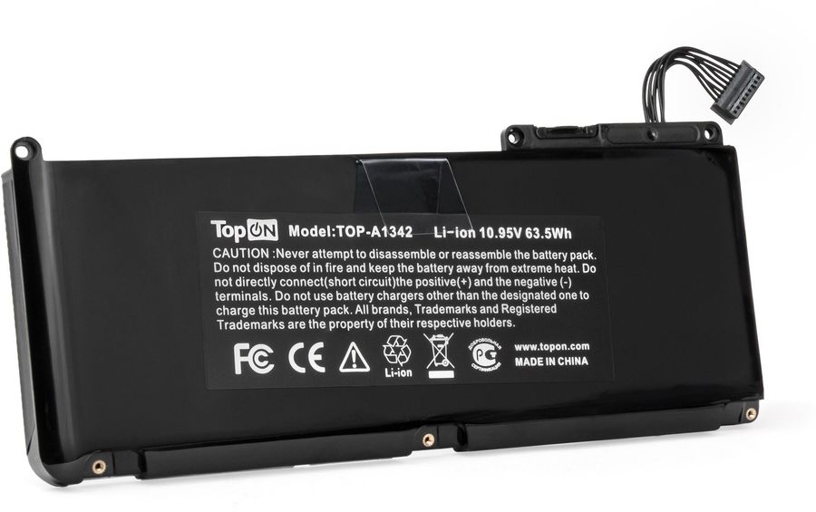 

Батарея для ноутбуков TOPON TOP-A1342, 5350мAч, 10.8В