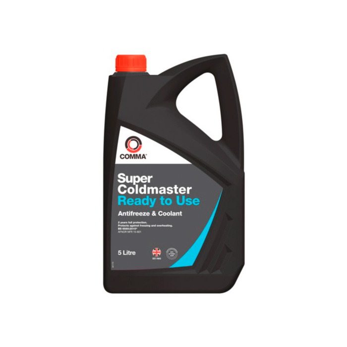 фото Антифриз comma super coldmaster синий раствор охлаждающей жидкости scc5l, 5 л