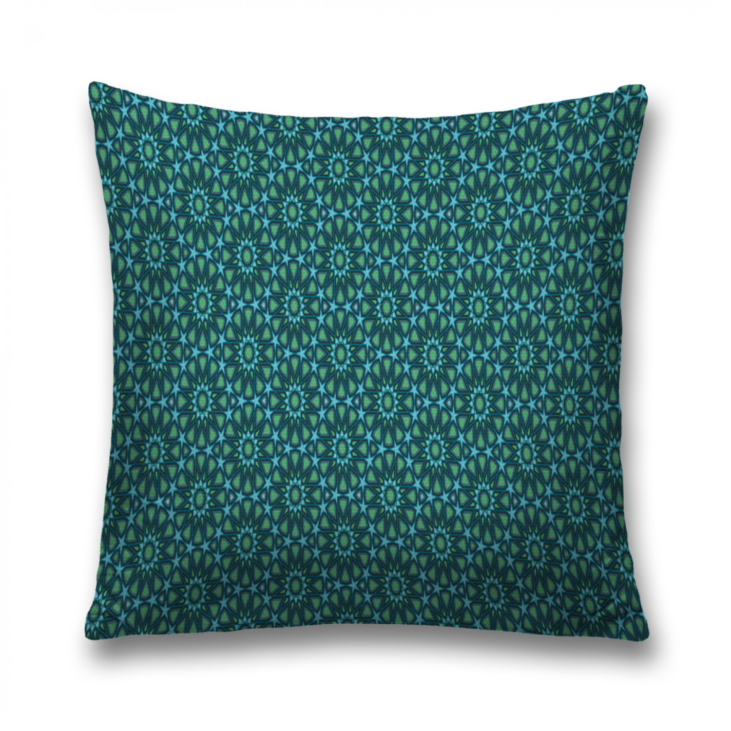 

Наволочка декоративная JoyArty "Лучи в кругу" на молнии, 45x45 см, Зеленый, Лучи в кругу