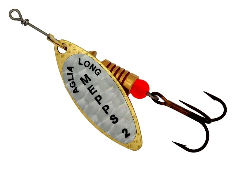 

Блесна Mepps Aglia Long Rainbow №5 G, Золотистый, Aglia Long Rainbow