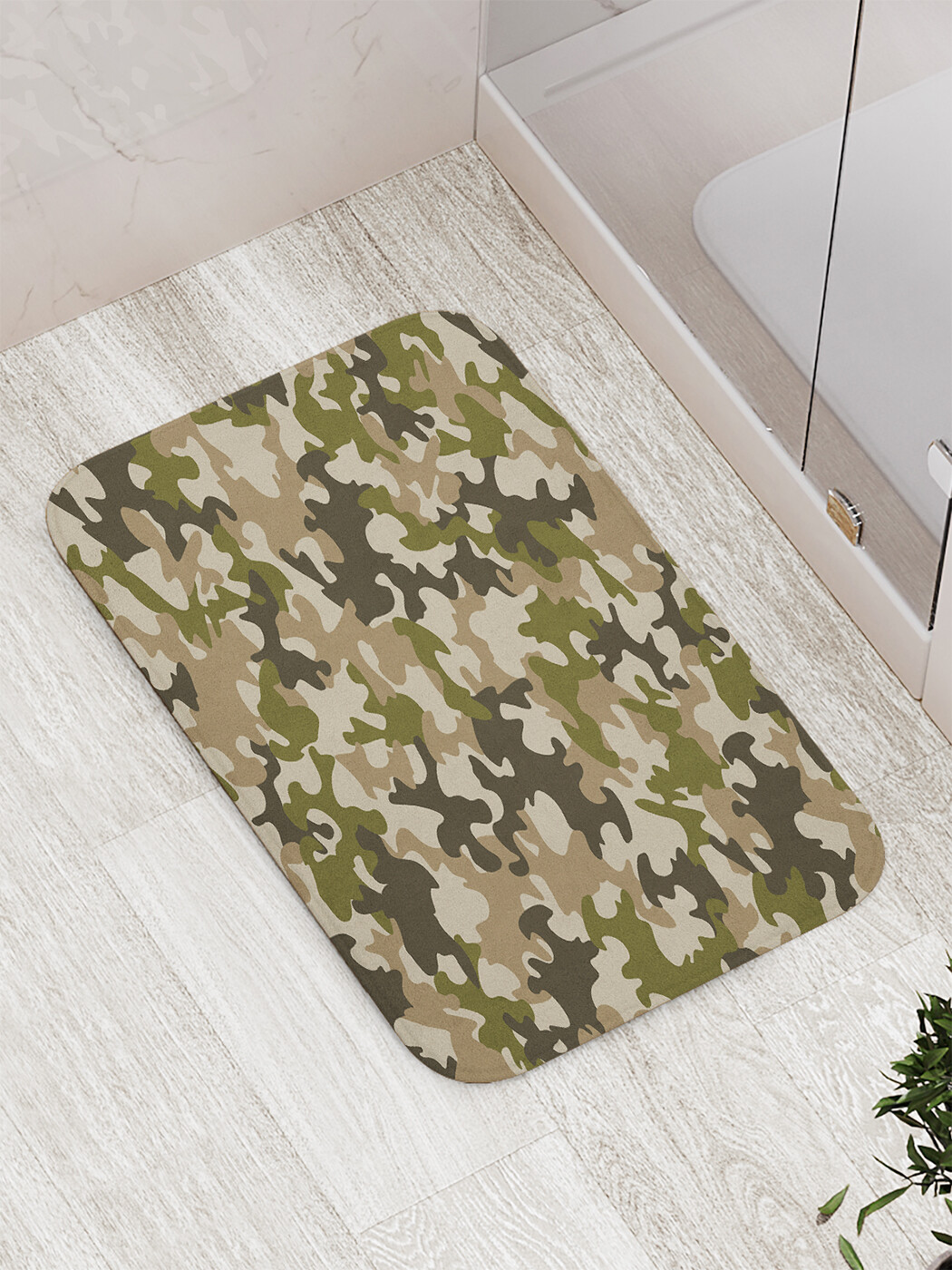 

bath_3884 Коврик противоскользящий для ванной, сауны, бассейна, 77х52 см