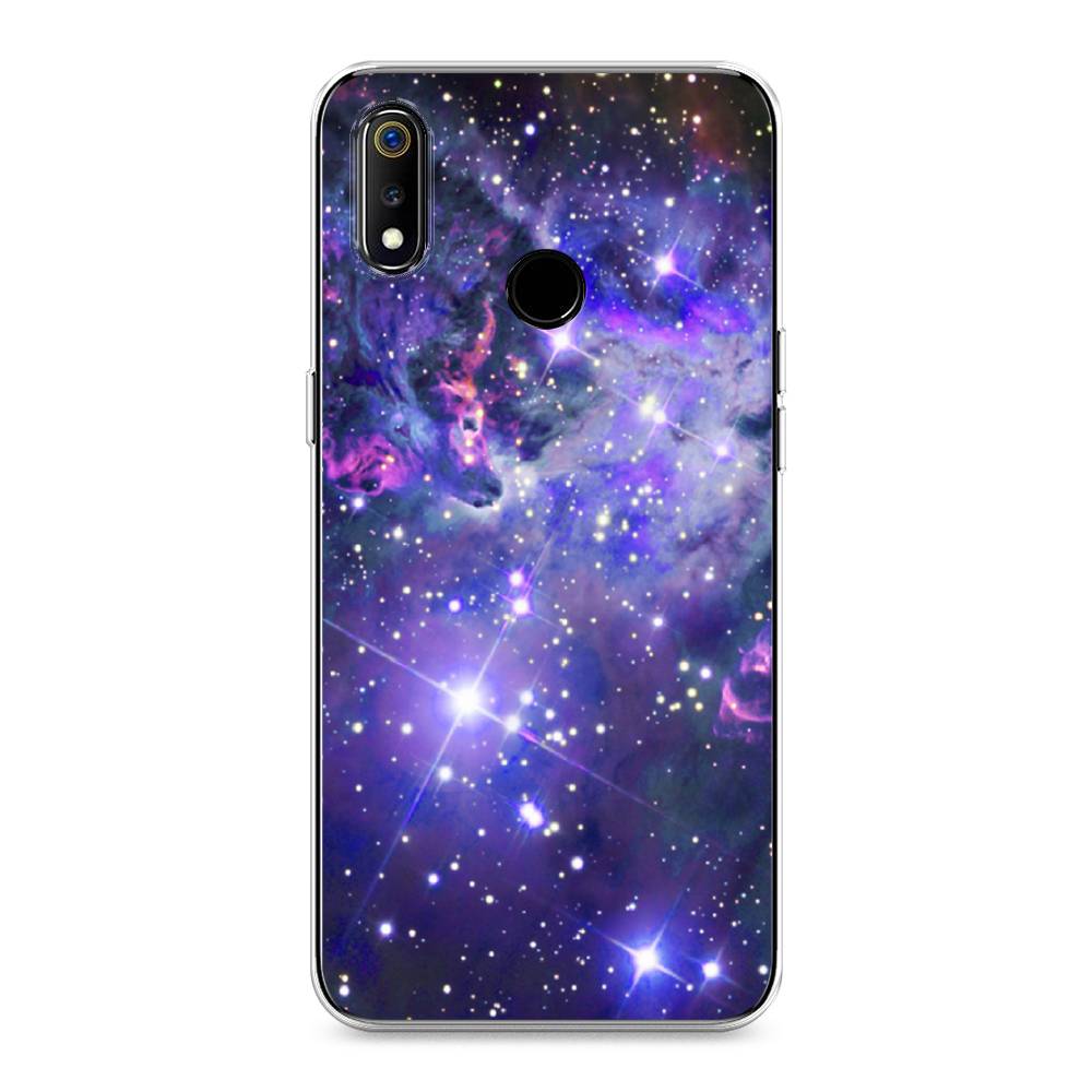 

Чехол Awog на Realme 3 "Яркая галактика", Разноцветный, 251050-4