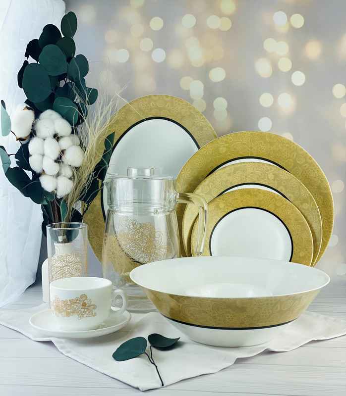Столовый сервиз ЭССЕНС СЕЛЕБРЭЙШН 46 предметов 6 персон Luminarc 25000₽